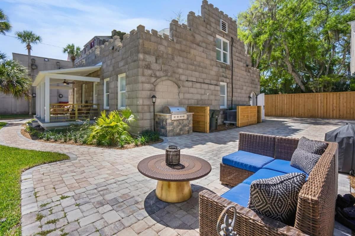 Remodeled Historic 1800S Carriage House, The Castle Garden, Colonial Modern Mansion Villa St. Augustine Exterior foto