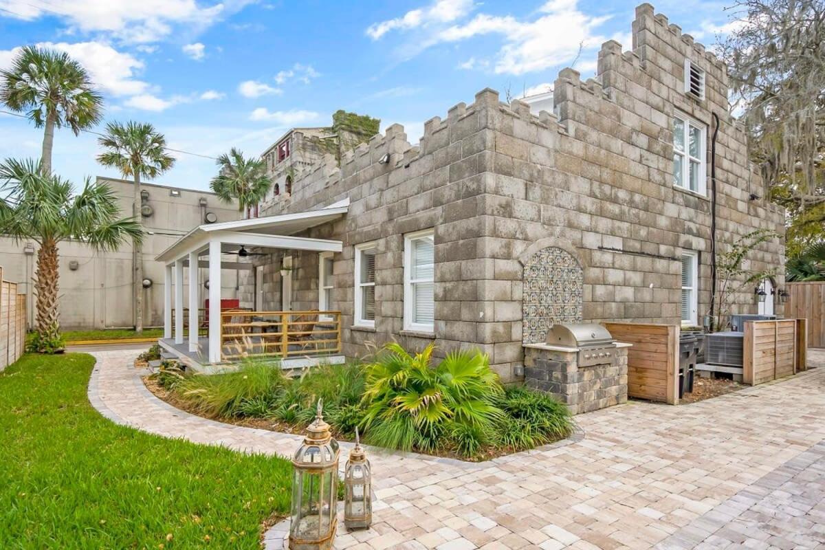 Remodeled Historic 1800S Carriage House, The Castle Garden, Colonial Modern Mansion Villa St. Augustine Exterior foto